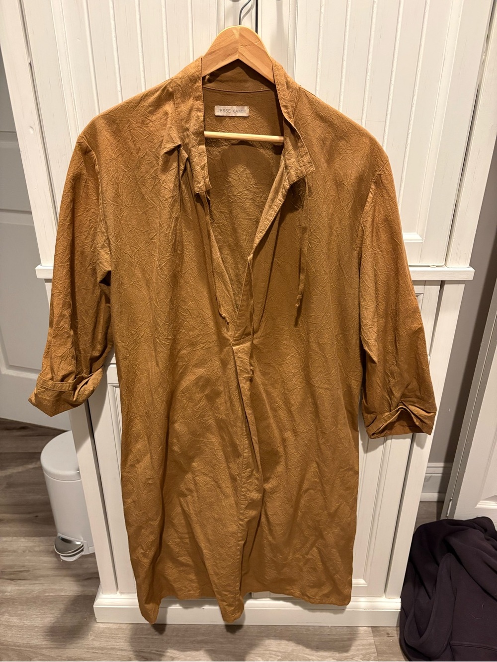Jesse Kamm Golden Brown Dress